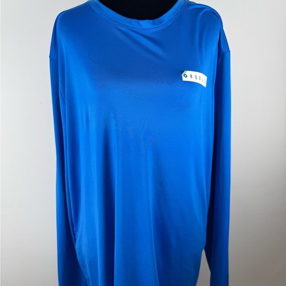 Hurley Vibrant Blue Graphic Tee men’s large